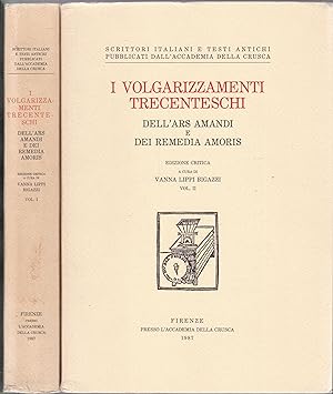 I volgarizzamenti trecenteschi dell'Ars amandi e dei Remedia amoris. Vol. I / II. Edizione critic...