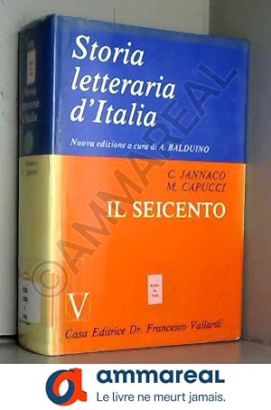 Bild des Verkufers fr Storia letteraria d'Italia. Il Seicento (Vol. 8) zum Verkauf von Ammareal