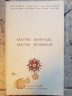 Maître spirituel - Maître intérieur