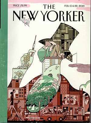 Imagen del vendedor de The New Yorker Magazine: February 15 & 22,, 2021 a la venta por Dorley House Books, Inc.