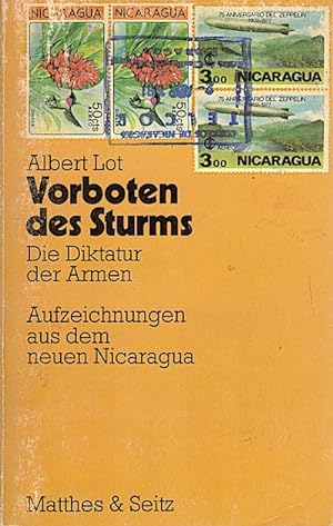 Bild des Verkufers fr Vorboten des Sturms: Aufzeichnungen aus dem neuen Nicaragua zum Verkauf von Che & Chandler Versandbuchhandlung