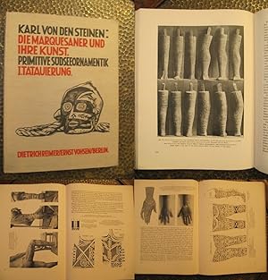 Die Marquesaner und ihre Kunst. Studien über die Entwicklung primitiver Südseeornamentik nach eig...