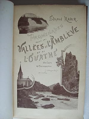 Imagen del vendedor de Promenades dans les valles de l'Amblve et de l'Ourthe, une carte et 45 photographies. a la venta por Philippe Moraux