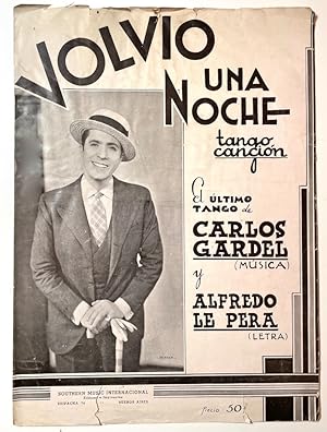 Volvio Una Noche: Tango Cancion