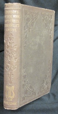 Bild des Verkufers fr The Poetical Works of Joseph Addison; Gay's Fables; and Somerville's Chase zum Verkauf von Reflection Publications