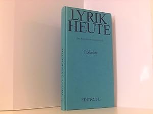 Imagen del vendedor de Lyrik heute : Gedichte - Eine Auswahl neuer deutscher Lyrik. a la venta por Book Broker