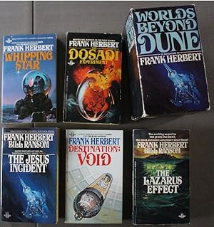 WORLD'S BEYOND DUNE (1986; Berkley 5 Book Slipcase Gift BOX Set) Includes; Dosadi Experiment, The...