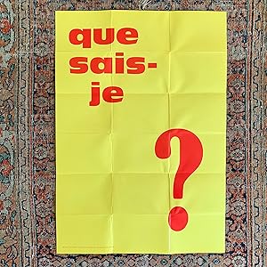 que sais - je ? POSTER BY ANA JOTTA