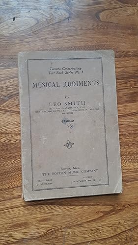 MUSICAL RUDIMENTS