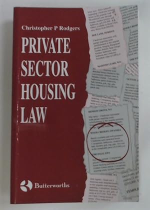 Imagen del vendedor de Private Section Housing Law. a la venta por Plurabelle Books Ltd