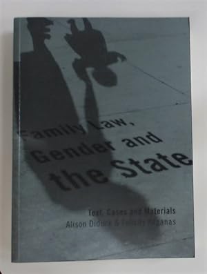 Bild des Verkufers fr Family Law, Gender and the State. Text, Cases and Materials. zum Verkauf von Plurabelle Books Ltd
