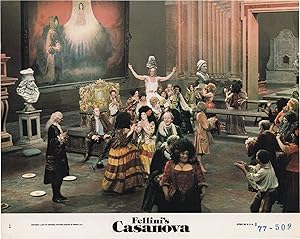 Fellini's Casanova (Four color still photographs for the US release of the 1976 Italian film)