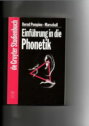 Bild des Verkufers fr Bernd Pompino-Marschall, Einfhrung in die Phonetik zum Verkauf von sonntago DE