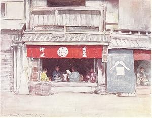 Seller image for Original 1905 Print "Summer Afternoon" from Japan a Record in Colour for sale by biblioboy