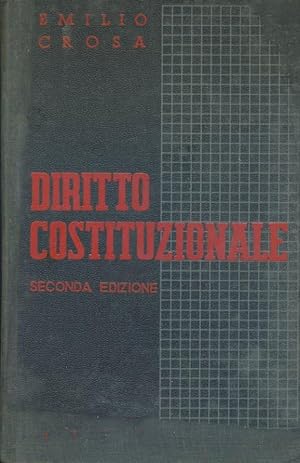 Bild des Verkufers fr Diritto costituzionale zum Verkauf von librisaggi