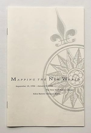 Imagen del vendedor de Mapping the New World a la venta por George Ong Books