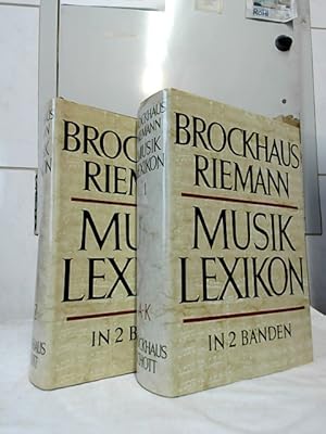 Bild des Verkufers fr Brockhaus-Riemann-Musiklexikon : in 2 Bnden. Erster Band: A - K + Zweiter Band: L - Z. hrsg. von Carl Dahlhaus u. Hans Heinrich Eggebrecht. zum Verkauf von Ralf Bnschen