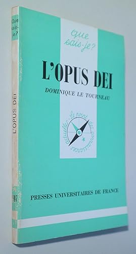 Bild des Verkufers fr L'OPUS DEI - Paris 1985 zum Verkauf von Llibres del Mirall