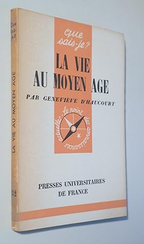 Image du vendeur pour LA VIE AU MOYEN AGE - Paris 1957 mis en vente par Llibres del Mirall