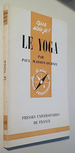 Imagen del vendedor de LE YOGA - Paris 1963 a la venta por Llibres del Mirall