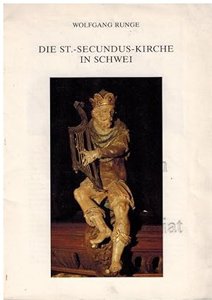 Bild des Verkufers fr Die St.-Secundus-Kirche in Schwei. zum Verkauf von Dobben-Antiquariat Dr. Volker Wendt