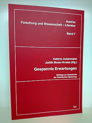 Bild des Verkufers fr Gespannte Erwartungen Beitrge zur Geschichte der literarischen Spannung zum Verkauf von Antiquariat Bcherwurm