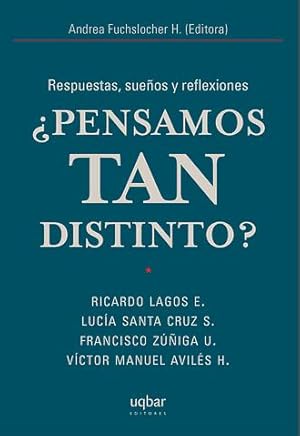 Seller image for Pensamos tan distinto? for sale by Green Libros