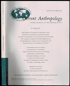 Immagine del venditore per Measuring Patterns of Acquaintanceship in Current Anthropology Volume 25 Number 4 venduto da The Book Collector, Inc. ABAA, ILAB