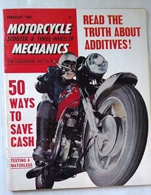 Motorcycle, Scooter and Three-Wheeler Mechanics - The Illustrated How-to-do-it February 1965