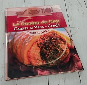 Imagen del vendedor de La nueva cocina de hoy. Carnes de vaca y cerdo paso a paso a la venta por Librera Dilogo