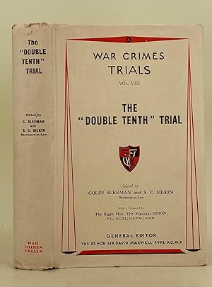 Imagen del vendedor de Trial of Sumida Haruzo and twenty others (the "double tenth" trial) a la venta por Leakey's Bookshop Ltd.