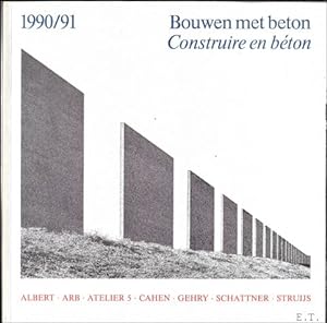 Bild des Verkufers fr Bouwen met beton. Construire en beton. 1991/91 zum Verkauf von BOOKSELLER  -  ERIK TONEN  BOOKS