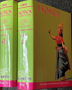 Bild des Verkufers fr Exotica International Series 4 - 2 Volume Set Complete Pictorial Encyclopedia of Exotic Plants from Tropical and Near-Tropic Regions, 16,300 Photographs, Volumes 1 & 2 zum Verkauf von Dr.Bookman - Books Packaged in Cardboard