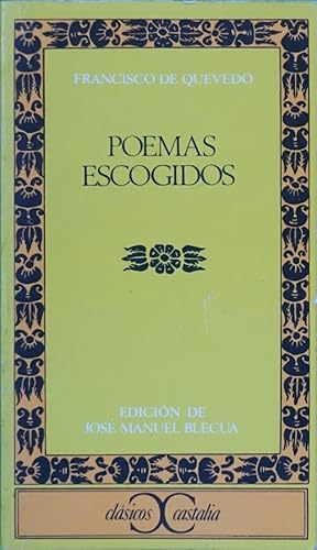 Imagen del vendedor de Poemas escogidos a la venta por Librera Alonso Quijano