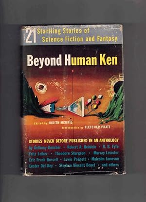 Bild des Verkufers fr Beyond Human Ken: Twenty-One Startling Stories of Science Fiction and Fantasy zum Verkauf von Ken Sanders Rare Books, ABAA