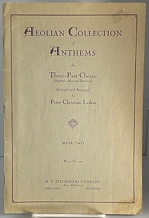 Image du vendeur pour Aeolian Collection of Anthems for Three-Part Chorus - Book 2 mis en vente par Books Galore Missouri