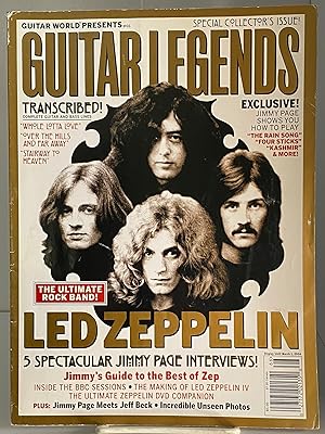 Imagen del vendedor de Guitar World Presents Guitar Legends: Led Zeppelin a la venta por Books Galore Missouri