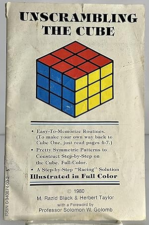 Bild des Verkufers fr Unscrambling the Cube zum Verkauf von Books Galore Missouri