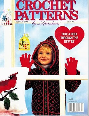 Image du vendeur pour CROCHET PATTERNS VOL. 6, NO. 1 FEBRUARY 1992 mis en vente par Z-A LLC