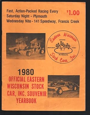 Eastern Wisconsin Stock Cars Racing Yearbook 1980-Car pix with driver profiles-Modified & Sportsm...
