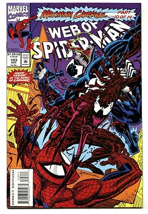 Immagine del venditore per Web Of Spider-Man #103-Maximum Carnage-Venon--Marvel NM- venduto da DTA Collectibles