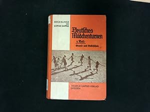 Seller image for Deutsches Mdchenturnen. Theil 1. Grund und Volksschule. for sale by Antiquariat Bookfarm