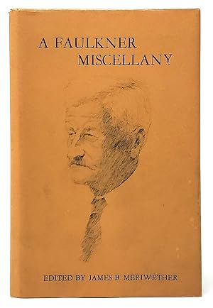 Bild des Verkufers fr A Faulkner Miscellany (Mississippi Quarterly Series in Southern Literature) zum Verkauf von Underground Books, ABAA
