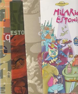 [Bundle, 4 copies] 1. Hilarious Estonia. 2. Estonian Language. 3. Estonian national costumes. 4. ...