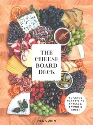 Seller image for Cheese Board Deck : 50 Cards for Styling Spreads, Savory & Sweet for sale by GreatBookPrices
