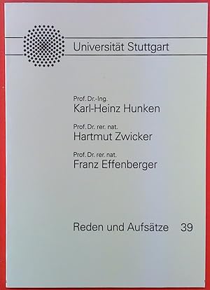 Image du vendeur pour Universitt Stuttgart - Reden und Aufstze 39 mis en vente par biblion2