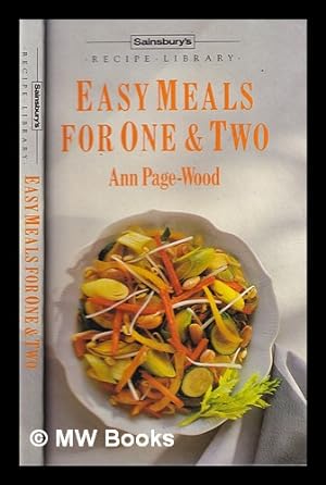 Seller image for Easy Meals for One & Two/ Ann Page-Wood for sale by MW Books Ltd.