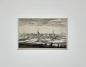 Grunberg / Grünberg bei Gießen. - (Kupferstich / 1655)