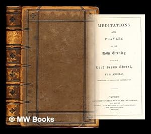 Image du vendeur pour Meditations and Prayers to the Holy Trinity and our Lord Jesus Christ mis en vente par MW Books Ltd.