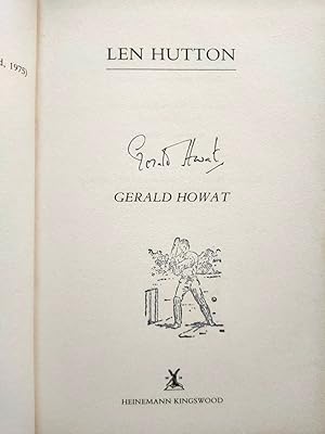 Seller image for Len Hutton: The Biography for sale by PsychoBabel & Skoob Books